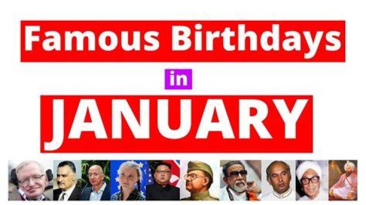 Famous Birthdays: Celebrities Born On January 19